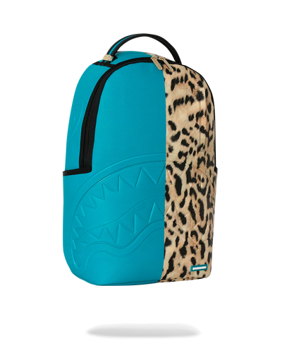 Teal Leopard Sprayground Backpack