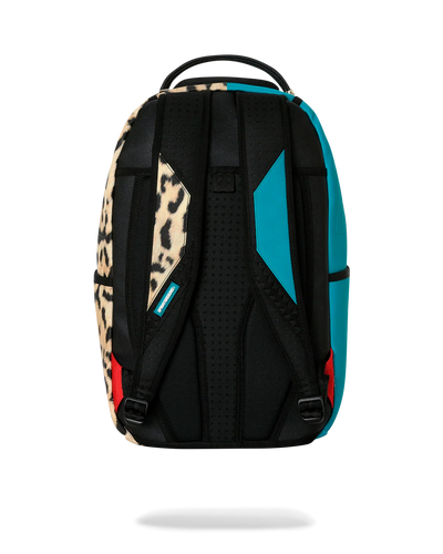 Teal Leopard Sprayground Backpack