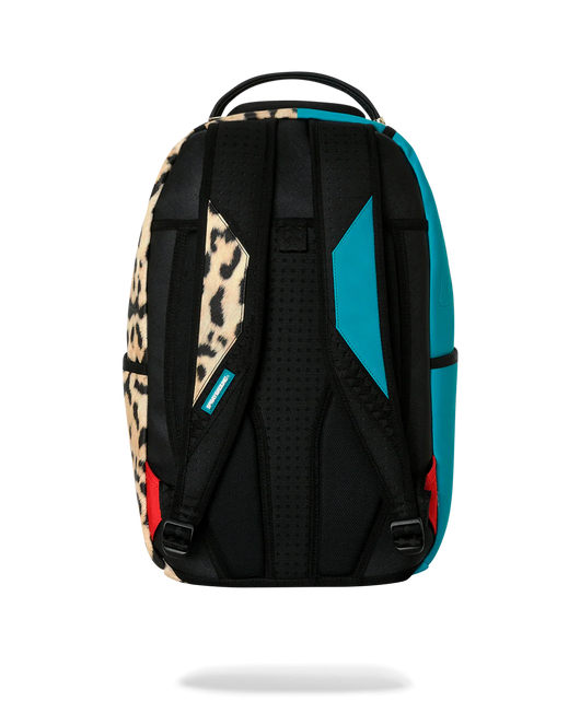 Teal Leopard Sprayground Backpack