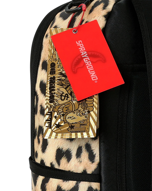 Teal Leopard Sprayground Backpack