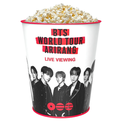 BTS Popcorn Bucket
