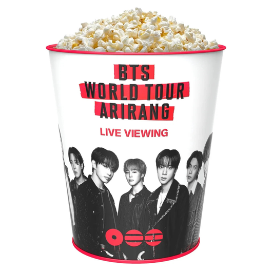 BTS Popcorn Bucket