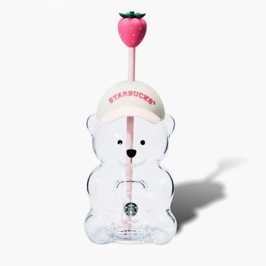 Glass Bearista™ Cold Cup - Pink Edition