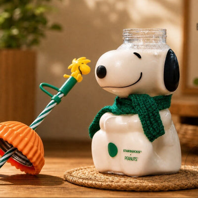 SB x Snoopy Glass Cup