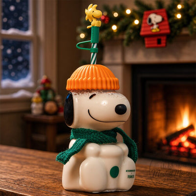 SB x Snoopy Glass Cup